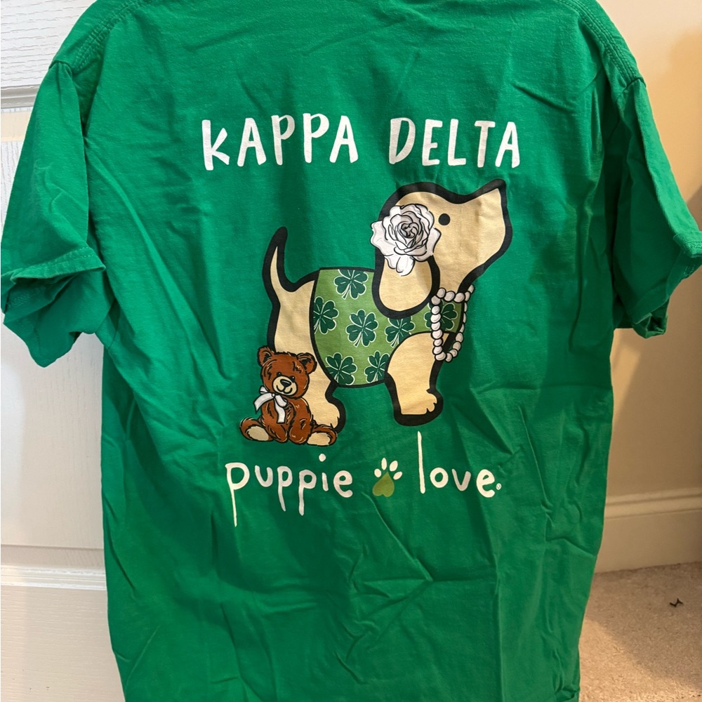 Limited edition Puppie Love Kappa Delta T-Shirt
